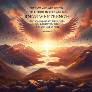 Renewed Strength for Weary Souls