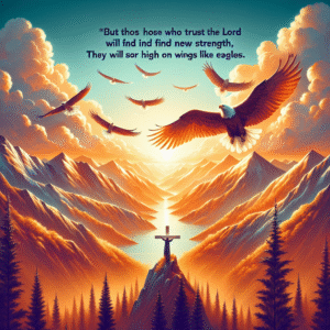 Soaring Above the Storm with Strength from God