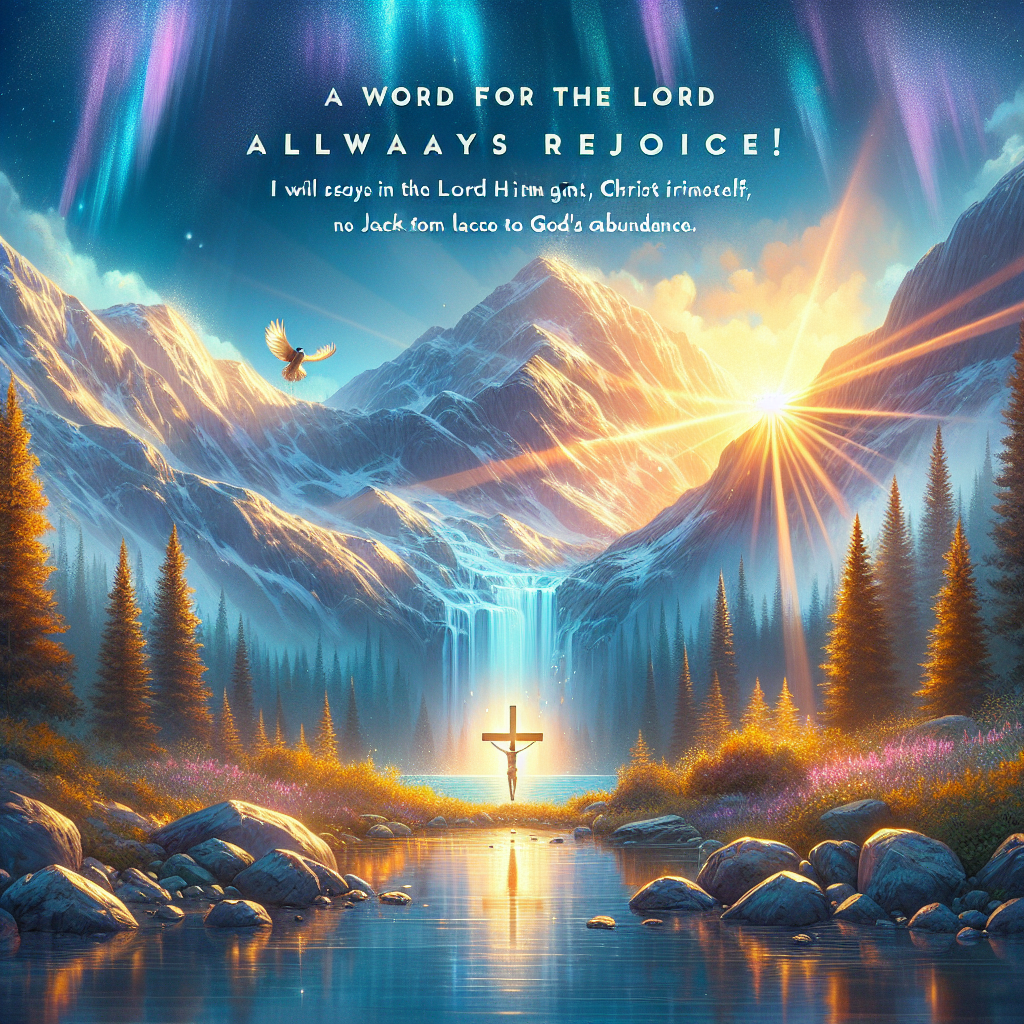 The Unshakable Joy That Comes from Him